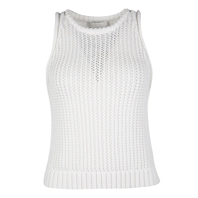 Pre-owned 3.1 Phillip Lim / フィリップ リム White Chunky Knit Sleeveless Top S