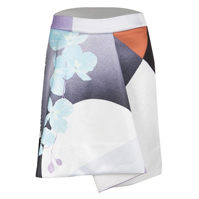 Pre-owned 3.1 Phillip Lim / フィリップ リム 3.1 Philip Lim Multicolor Soleil Print Rounded Fold Detail Skirt Xs