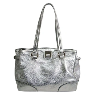 Pre-owned Celine Metallic Calfskin Leather Tote