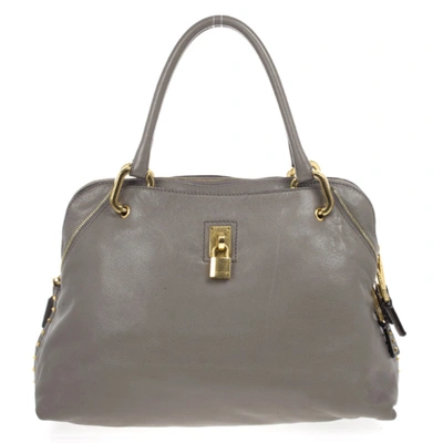 Pre-owned Marc Jacobs Grey Paradise Little Janice Bag