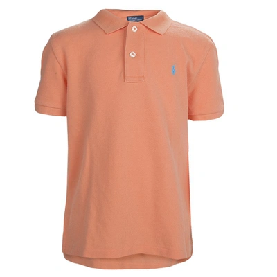 Pre-owned Polo Ralph Lauren Polo By Ralph Lauren Orange Polo T-shirt 6 Yrs