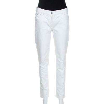 Pre-owned Michael Kors White Denim Straight Fit Jeans M