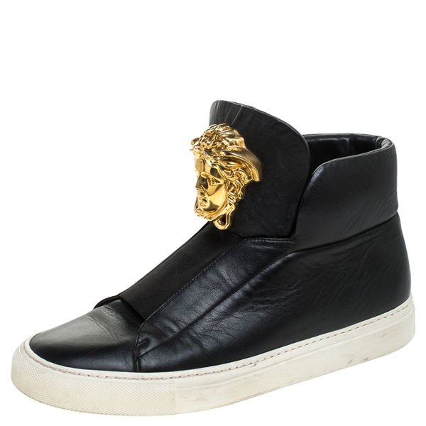 versace palazzo high top sneakers