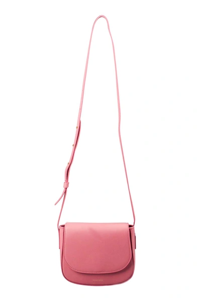 Pre-owned Mansur Gavriel Light Pink Leather Mini Crossbody Bag