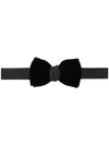 Lanvin Silk-satin Bow Tie In Black