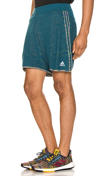 Adidas By Missoni Saturday Short In Tech Mineral & Active Gold