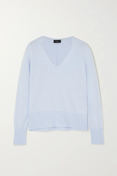 Akris Cashmere Sweater In Blue