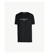 Givenchy Logo-print Regular Fit Cotton-jersey T-shirt In White