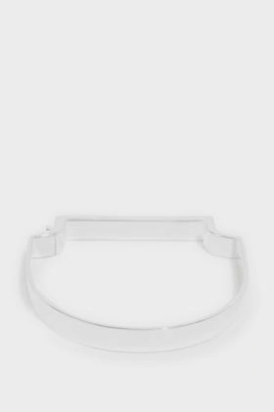 Monica Vinader Signature Diamond Bangle In Metallic