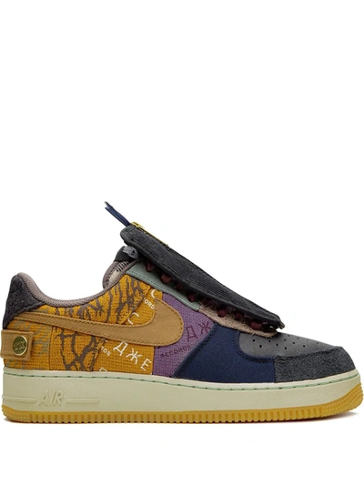 Nike X Travis Scott Air Force 1 Low "cactus Jack" Trainers In Blue