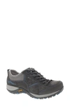 Dansko Women's Paisley Waterproof Outdoor Sneaker - Medium Width In Grey/blue Suede