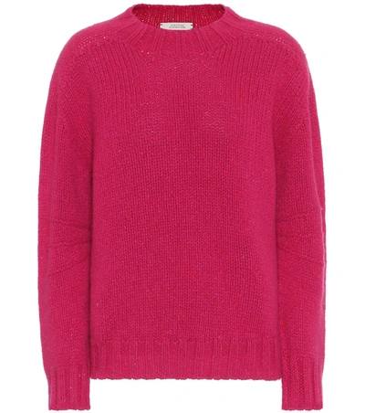 Dorothee Schumacher Heavenly Touch Cashmere Sweater In Pink