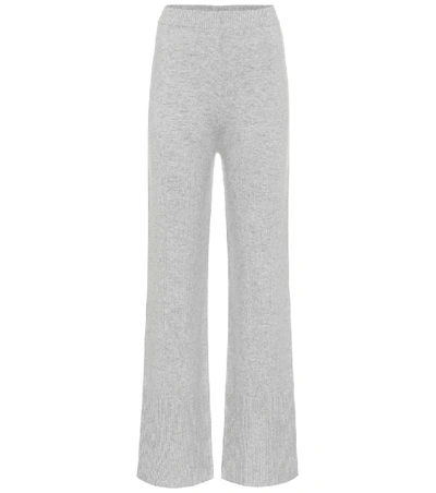 Joseph Cashmere-blend Pants In Grey