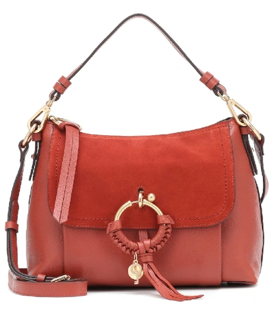 See By Chloé Joan Small Leather Shoulder Bag In Red