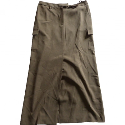 Pre-owned Pablo Mid-length Skirt In Brown