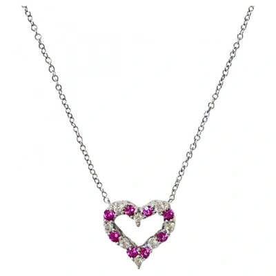 Pre-owned Tiffany & Co Platinum Necklace In Multicolour