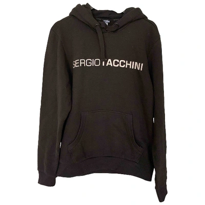 Pre-owned Sergio Tacchini Black Cotton Knitwear & Sweatshirts