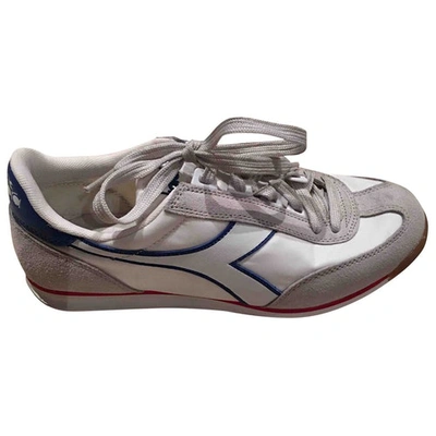 Pre-owned Diadora Trainers In White
