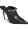 Jimmy Choo Women's Lexx 100 Stiletto Mules In Black/ Gold