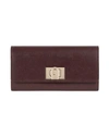 Furla Wallets In Maroon