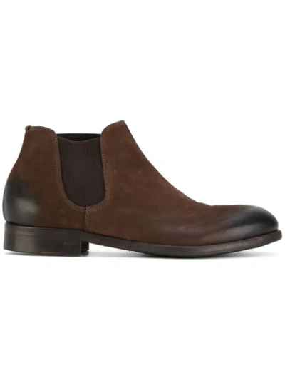 Leqarant Ankle Length Boots In Brown