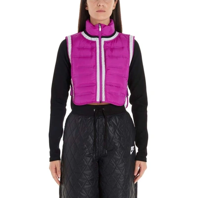 Nike Women's Purple Polyester Vest