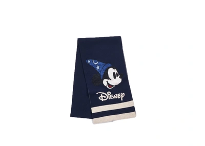 Pre-owned Kith  X Disney Fantasia Scarf Navy