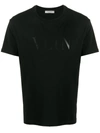 Valentino Black Cotton Vltn T-shirt