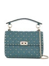 Valentino Garavani Rockstud Spike.it Shoulder Bag In Blue