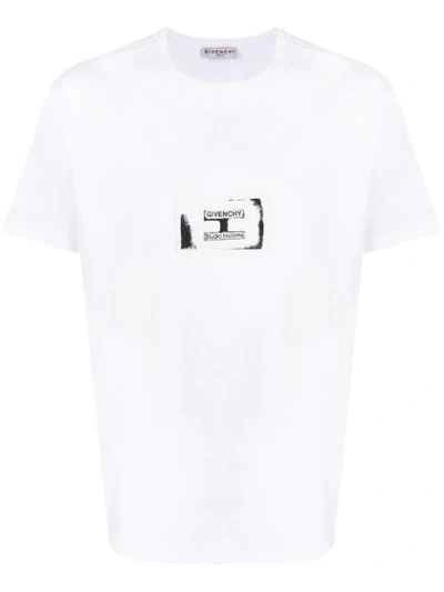 Givenchy Logo Patch T-shirt In White