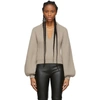 Alexander Wang Ribbed Wool & Cashmere Blend Sweater In Oatmeal