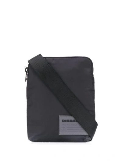 Diesel F-discover Crossbody Bag In Black