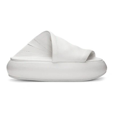 Marsèll Marsell White Ciambellona Sandals In 110 White