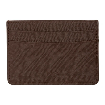 A.p.c. Andre Card Holder In Cai Cafe