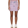 Isabel Marant Étoile Im Etoile Hondo Denim Skirt In Neon Pink