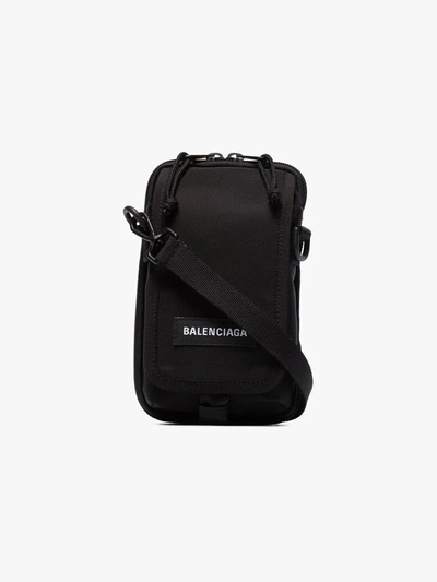 Balenciaga Black Explorer Mini Pouch Bag