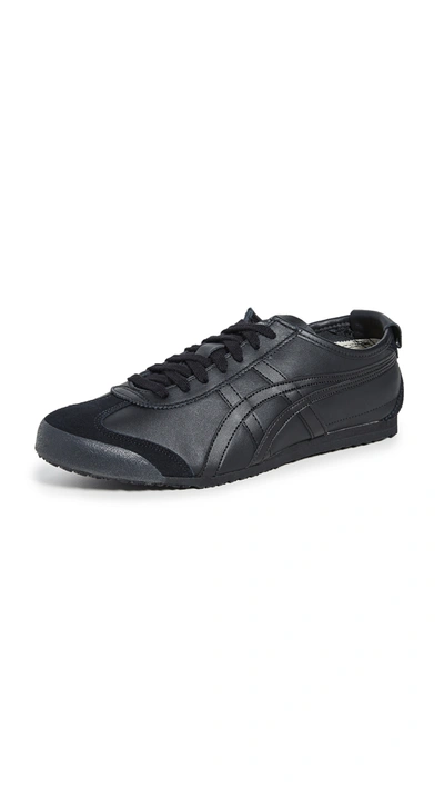 Onitsuka Tiger Mexico 66 Sneakers In Black & Black