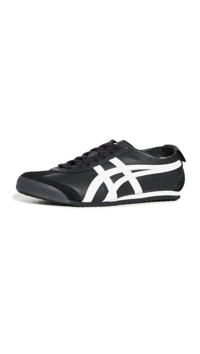 Onitsuka Tiger Mexico 66 Low Top Sneaker In Black + White