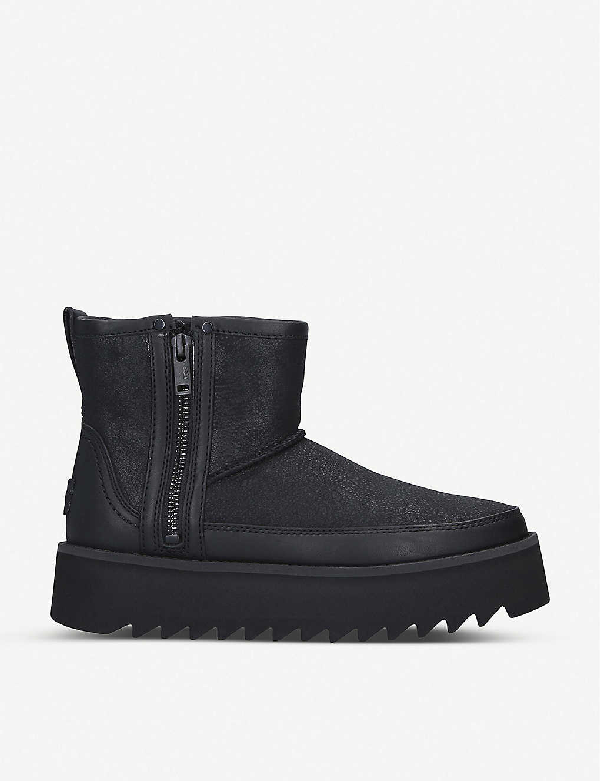 black ugg platform