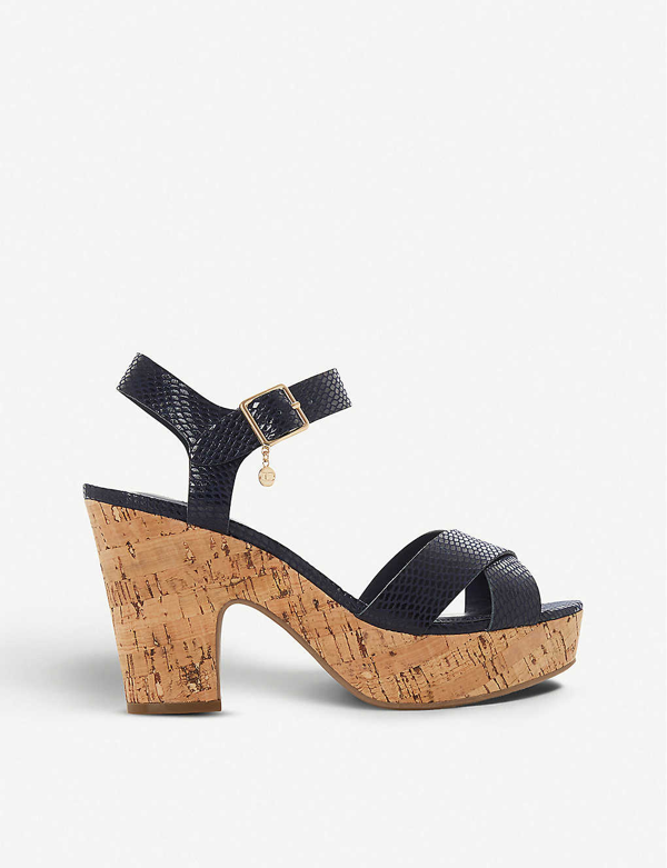 dune platform sandals
