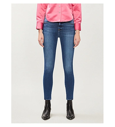 Frame Le High Skinny High-rise Jeans In Packard