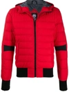 Canada Goose Cabri Hooded Packable Down Jacket In Red