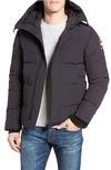 Canada Goose 'macmillan' Slim Fit Hooded Parka In Navy