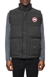 Canada Goose Freestyle Regular Fit Down Vest In Graphite