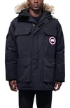 Canada Goose Expedition Down Parka With Genuine Coyote Fur Trim In Navy