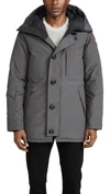 Canada Goose Chateau Slim Fit Down Parka In Graphite