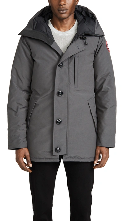 Canada Goose Chateau Slim Fit Down Parka In Graphite