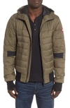 Canada Goose Cabri Hooded Packable Down Jacket In Military Green