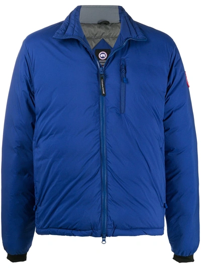 Canada Goose Lodge Packable 750 Fill Power Down Jacket In Blue