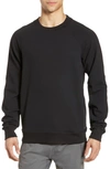 Alo Yoga Impel Raglan Sweatshirt In Black